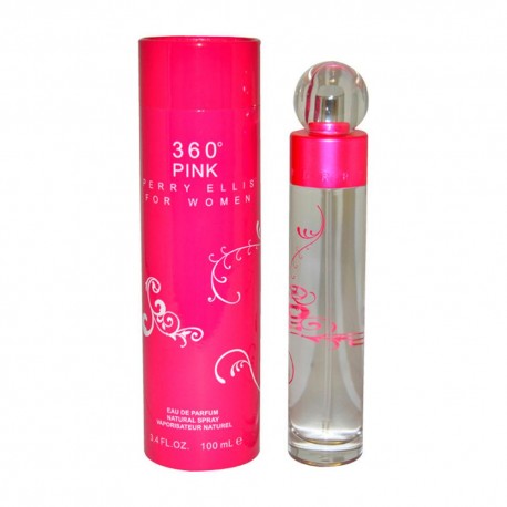Fragancia para Dama Perry Ellis 360° Pink Eau de Parfum 100 ml - Envío Gratuito