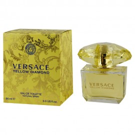 Fragancia para Dama Versace Yellow Diamond Eau de Toilette 90 ml - Envío Gratuito