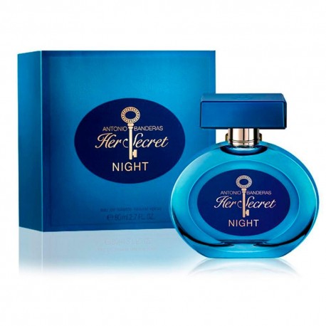 Fragancia para Dama Antonio Banderas Secret Night Eau de Toilette 80 ml - Envío Gratuito