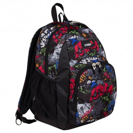 Samsonite Mochila Impact 610 Graffiti Negro - Envío Gratuito