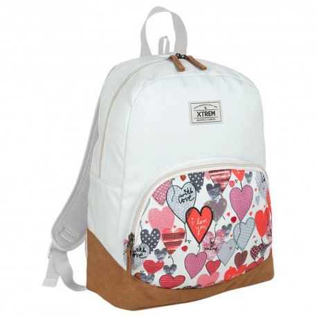 Samsonite Mochila Top 641 Love You Blanco - Envío Gratuito