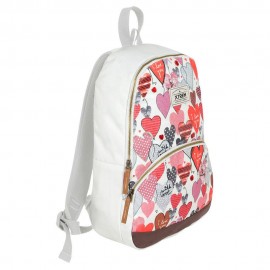 Samsonite Mochila Garden 631 Love You Blanco - Envío Gratuito