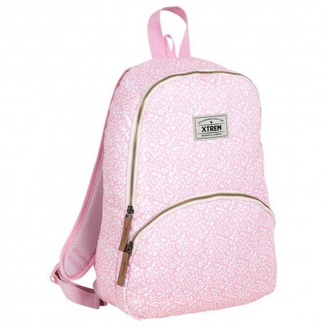 Samsonite Mochila Garden 631 Leopardo Rosa - Envío Gratuito