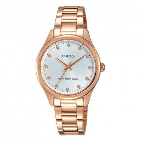 Reloj Lorus para Dama RRS84VX9 Plata Dorado - Envío Gratuito