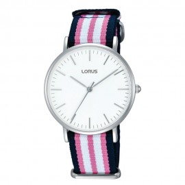 Reloj Lorus para Dama RH889BX9 Azul Rosa Blanco - Envío Gratuito