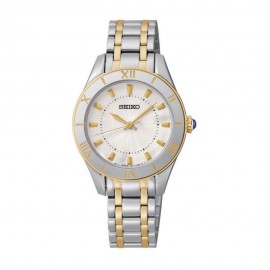 Reloj Seiko para Dama SRZ432P1 Plata Dorado - Envío Gratuito