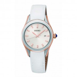 Reloj Seiko para Dama SXDF70P1 Blanco - Envío Gratuito