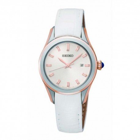 Reloj Seiko para Dama SXDF70P1 Blanco - Envío Gratuito