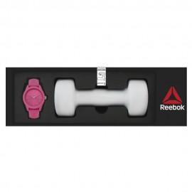 Set de Reloj y Despertador Reebok Rosa - Envío Gratuito