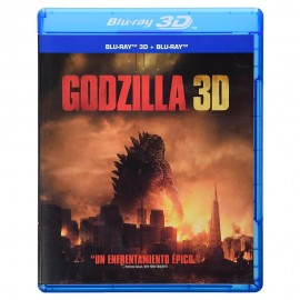 BLURAY 3D Godzilla 2014 - Envío Gratuito