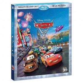 BLURAY 3D Disney Cars 2 - Envío Gratuito