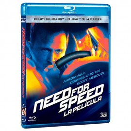 BLURAY 3D Need For Speed La Pelicula - Envío Gratuito