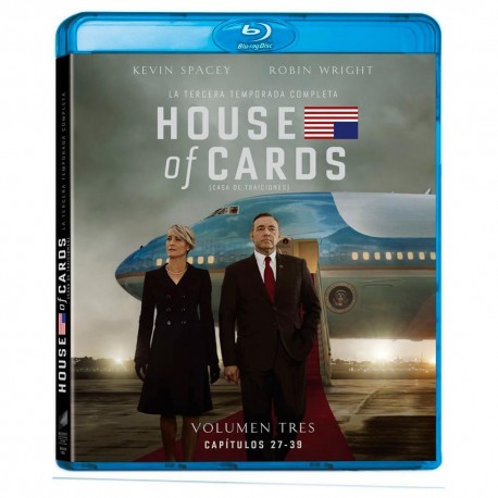 BLURAY HOUSE OF CARDS TEMPORADA 3 - Envío Gratuito