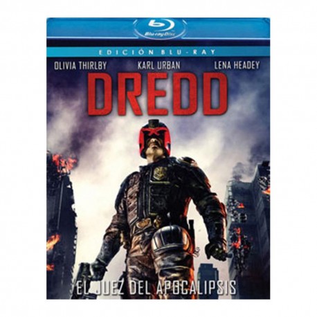 BLURAY Dredd El Juez Del Apocalipsis - Envío Gratuito