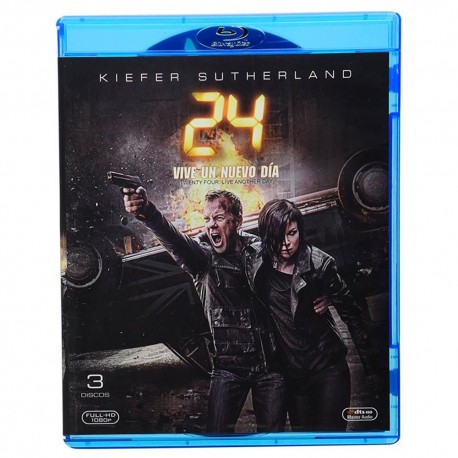 BLURAY 24 TEMPORADA 9 VIVE OTRO DÍA - Envío Gratuito