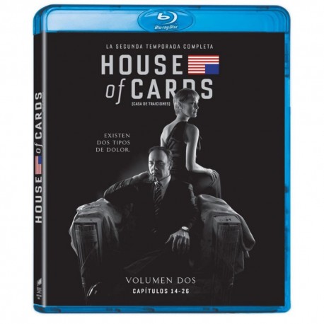 BLURAY House Of Cards Temporada 2 - Envío Gratuito