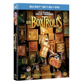 BLURAY Los Boxtrolls - Envío Gratuito