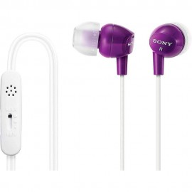 Audífono Interno Sony Violeta DR EX14VP VLT - Envío Gratuito