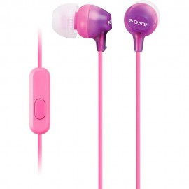 Audífono Interno Sony Violeta MDR EX15AP V - Envío Gratuito