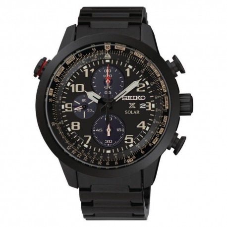 Reloj Seiko para Caballero SSC419P1 Negro - Envío Gratuito