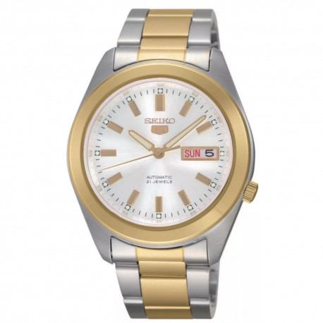 Reloj Seiko para Caballero SNKM70K1 Plata Dorado - Envío Gratuito