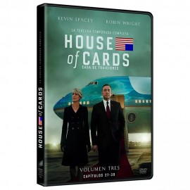DVD House Of Cards Temporada 3 - Envío Gratuito