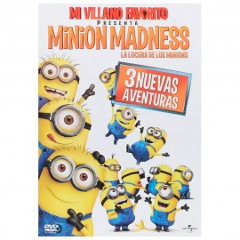 DVD MINION MADNESs 3 NUEVAS AVENTURAS - Envío Gratuito