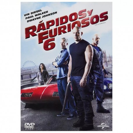 DVD Rápidos Y Furiosos 6 - Envío Gratuito