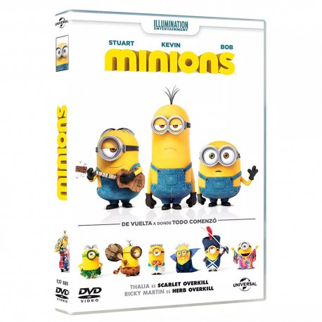 DVD MINIONS - Envío Gratuito