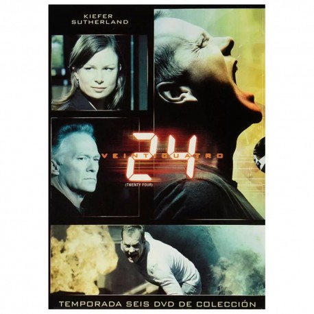 DVD 24 TEMPORADA 6 - Envío Gratuito