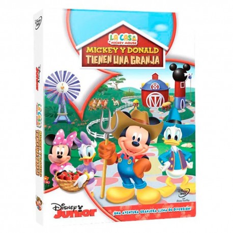 DVD Casa De Mickey Mouse Mickey Y Donald Tienen Una Granja - Envío Gratuito