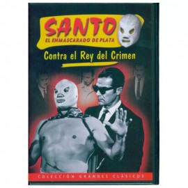 DVD SANTO CONTRA EL REY DEL CRIMEN - Envío Gratuito