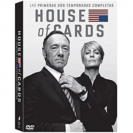 DVD HOUSE OF CARDS TEMPORADA 1 Y 2 - Envío Gratuito