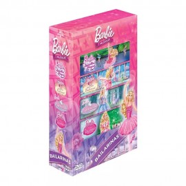 DVD PAQ BARBIE COLECCIÓN DE BAILARINAS JOYAS - Envío Gratuito