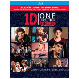 BLURAY ONE DIRECTION ASI SOMOS - Envío Gratuito