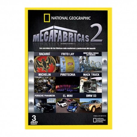 DVD NATGEO PAQ MEGAFABRICAS2 - Envío Gratuito