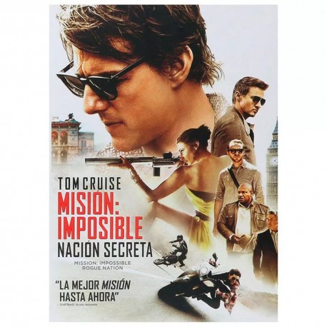 DVD MISION IMPOSIBLE NACION SECRETA - Envío Gratuito