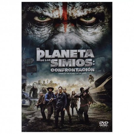 DVD EL PLANETA DE LOS SIMIOS: CONFRONTACIÓN - Envío Gratuito