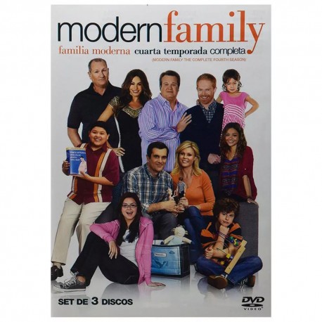 DVD MODERN FAMILY TEMPORADA 4 - Envío Gratuito