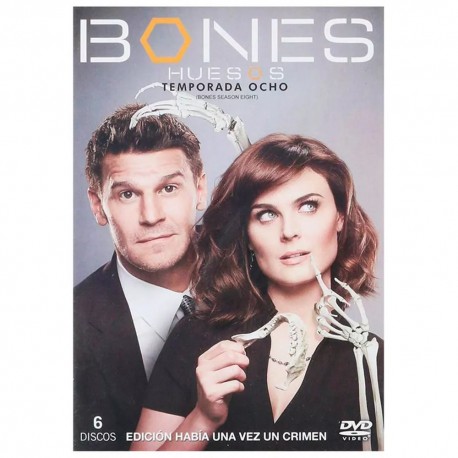 DVD BONES TEMPORADA 8 - Envío Gratuito