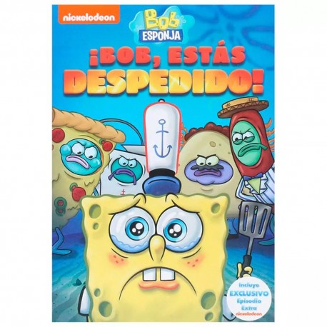 DVD Bob Esponja Estas Despedido - Envío Gratuito