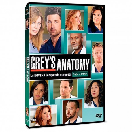 DVD GREYS ANATOMY TEMPORADA 9 - Envío Gratuito