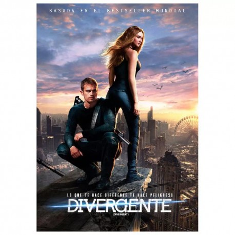 DVD DIVERGENTE - Envío Gratuito