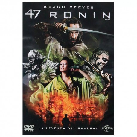 DVD 47 RONIN LA LEYENDA DEL SAMURAI - Envío Gratuito