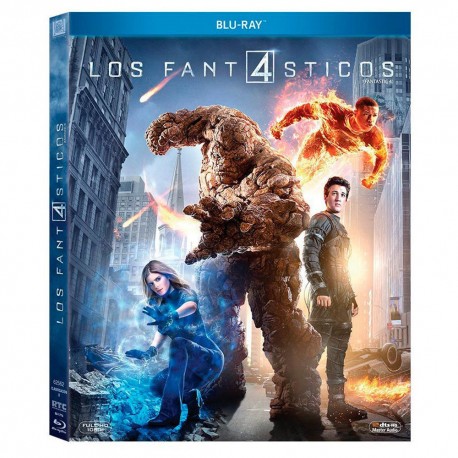 BLURAY CUATRO FANTASTICOS 2015 - Envío Gratuito