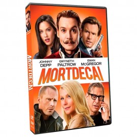 DVD MORTDECAI EL ARTISTA DEL ENGAÑO - Envío Gratuito