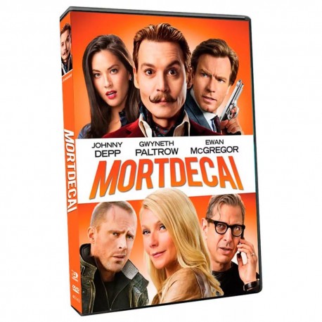 DVD MORTDECAI EL ARTISTA DEL ENGAÑO - Envío Gratuito