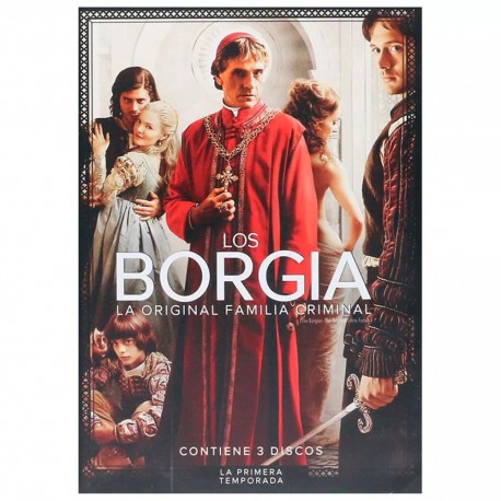 DVD Los Borgia Temporada 1 - Envío Gratuito