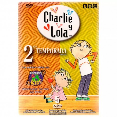 DVD Charlie Y Lola Temporada 2 - Envío Gratuito