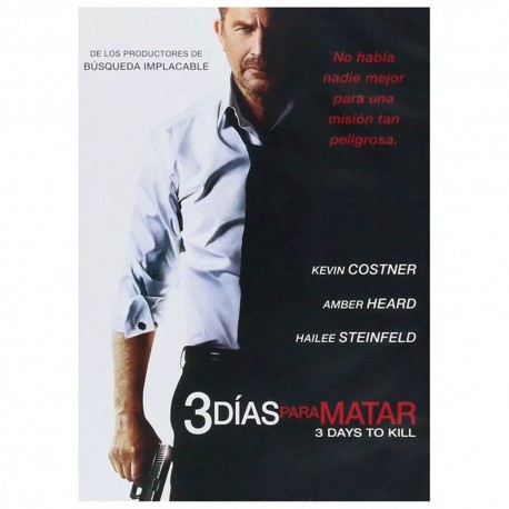 DVD 3 Dias Para Matar - Envío Gratuito